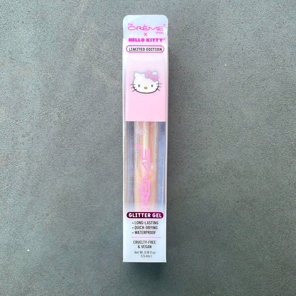⚜️The Crème Shop x Hello Kitty Star Lit Glitter Gel! NWT!